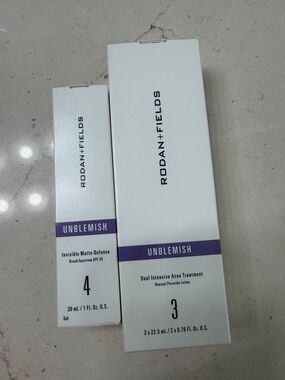 Rodan + Fields Unblemish Acne Treatment Duo